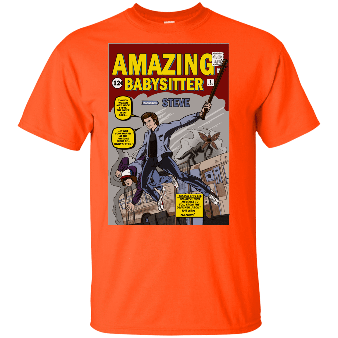 T-Shirts Orange / YXS The Amazing Babysitter Youth T-Shirt
