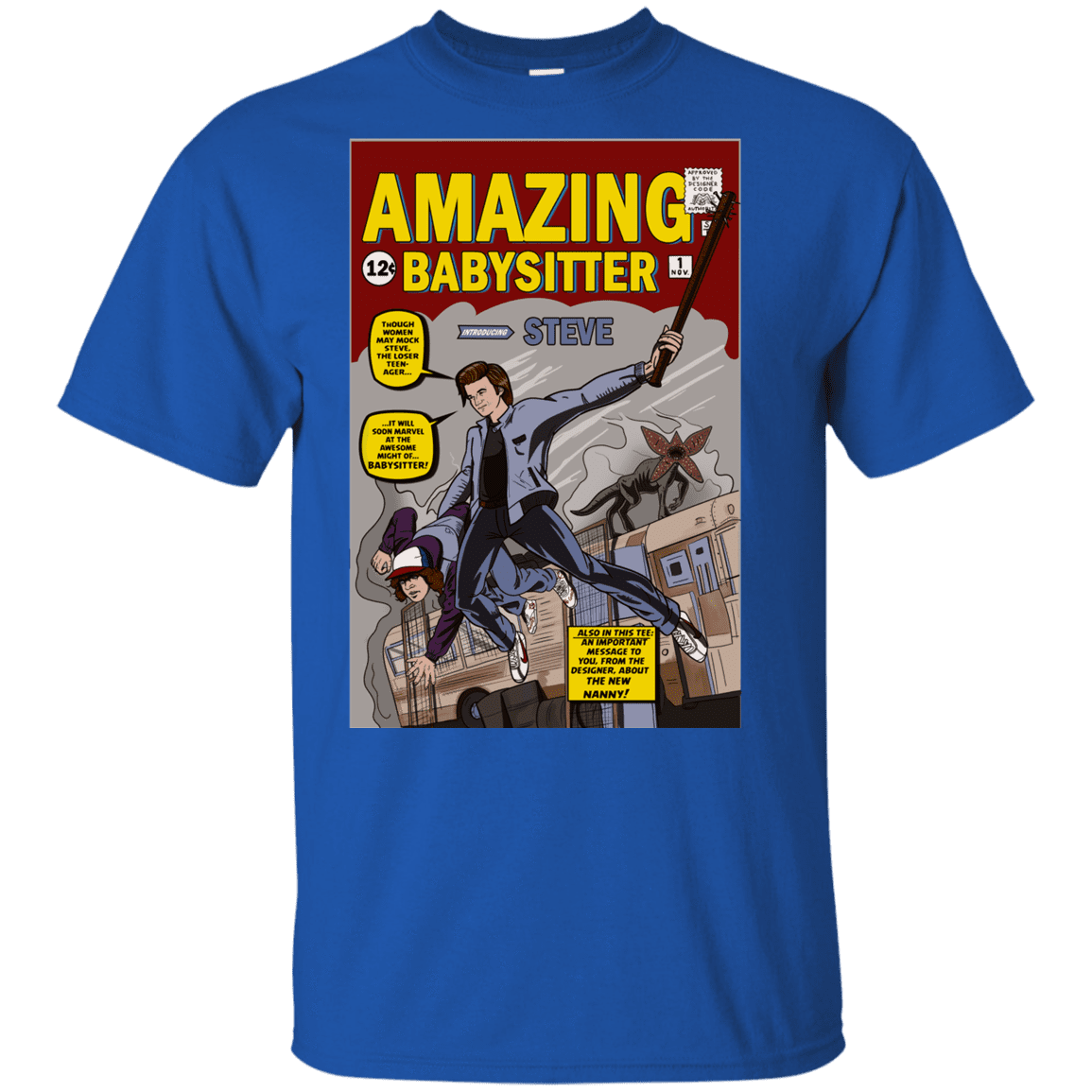 T-Shirts Royal / YXS The Amazing Babysitter Youth T-Shirt
