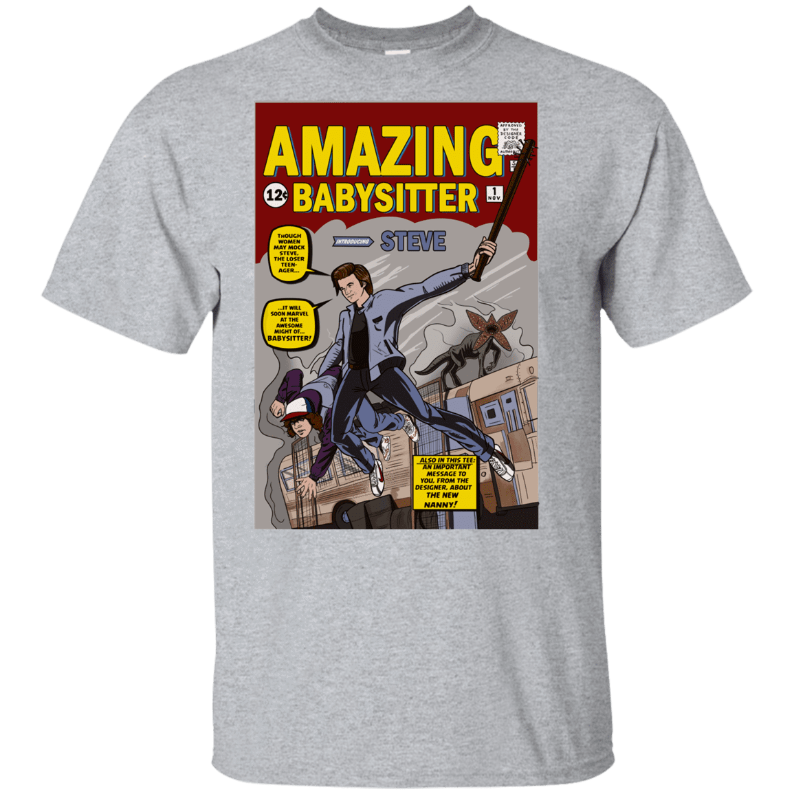 T-Shirts Sport Grey / YXS The Amazing Babysitter Youth T-Shirt