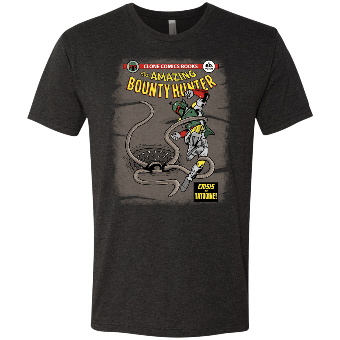 T-Shirts Vintage Black / S The Amazing Bounty Hunter Men's Triblend T-Shirt