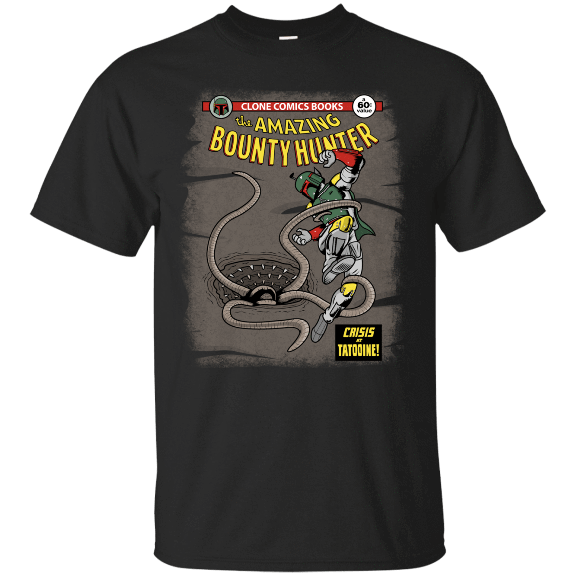 T-Shirts Black / S The Amazing Bounty Hunter T-Shirt
