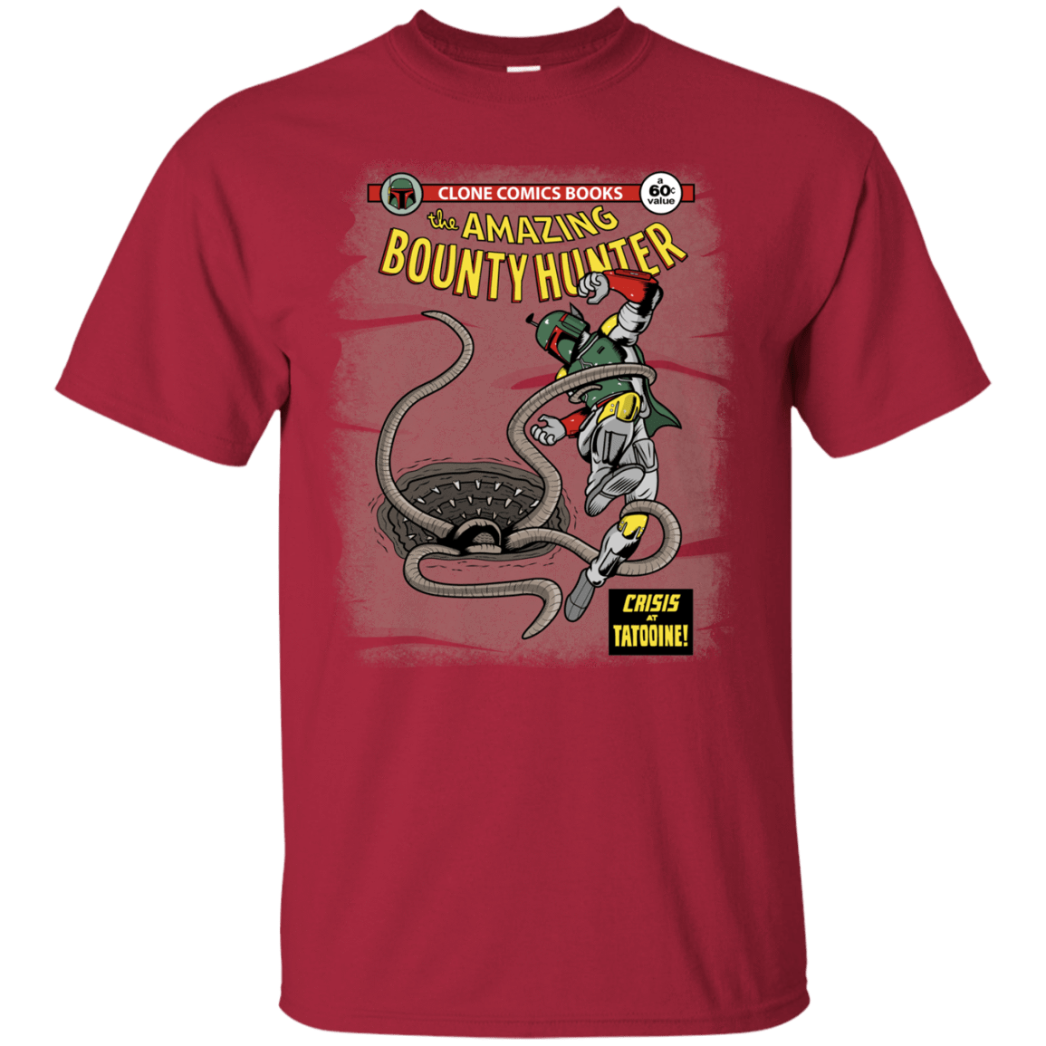 T-Shirts Cardinal / S The Amazing Bounty Hunter T-Shirt
