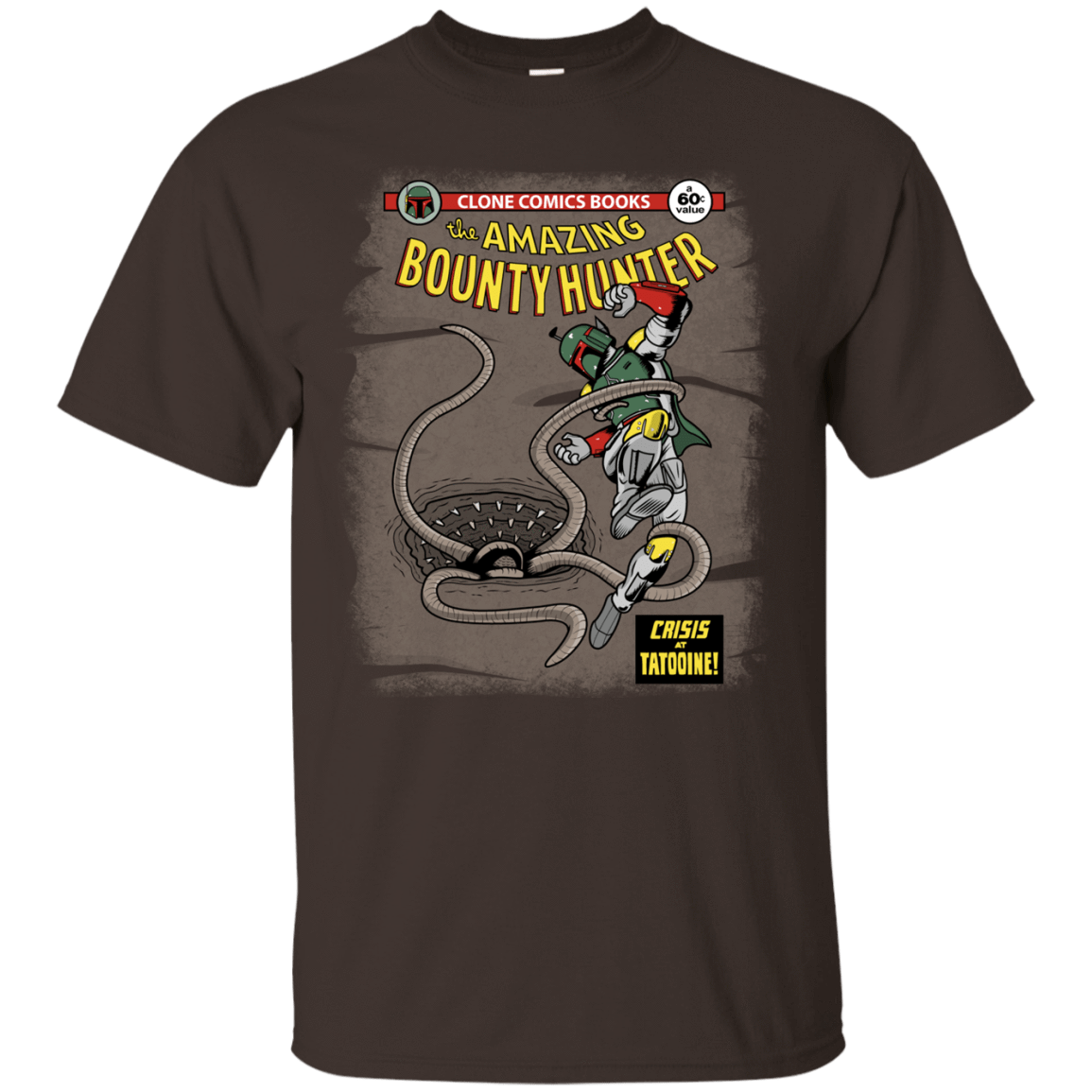 T-Shirts Dark Chocolate / S The Amazing Bounty Hunter T-Shirt