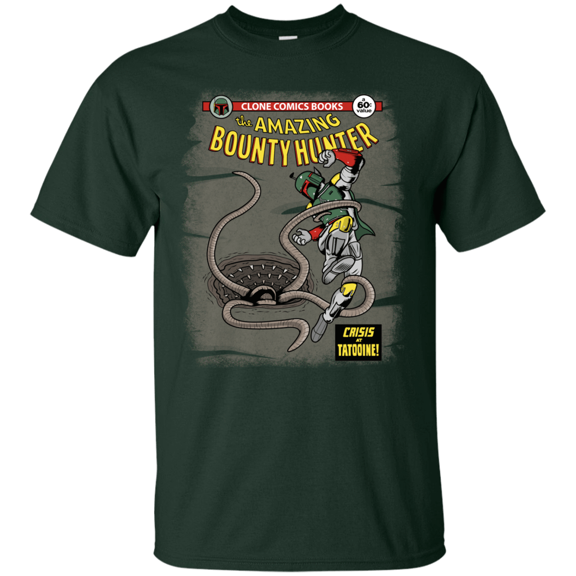 T-Shirts Forest / S The Amazing Bounty Hunter T-Shirt