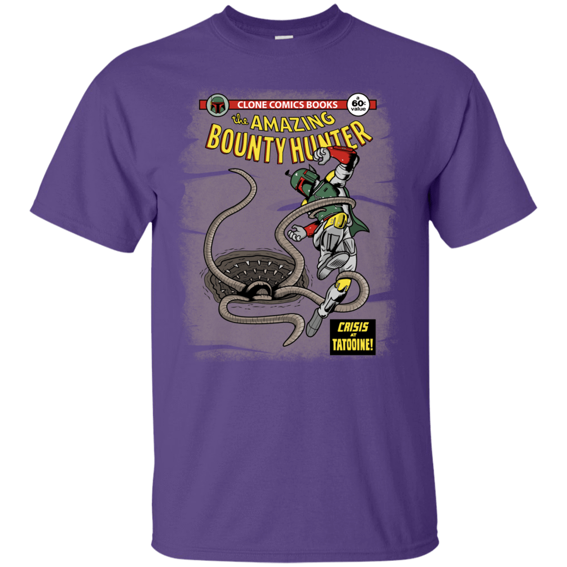 T-Shirts Purple / S The Amazing Bounty Hunter T-Shirt