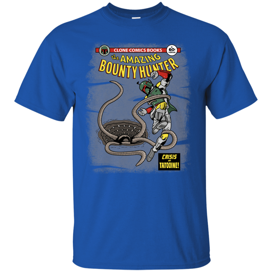 T-Shirts Royal / S The Amazing Bounty Hunter T-Shirt