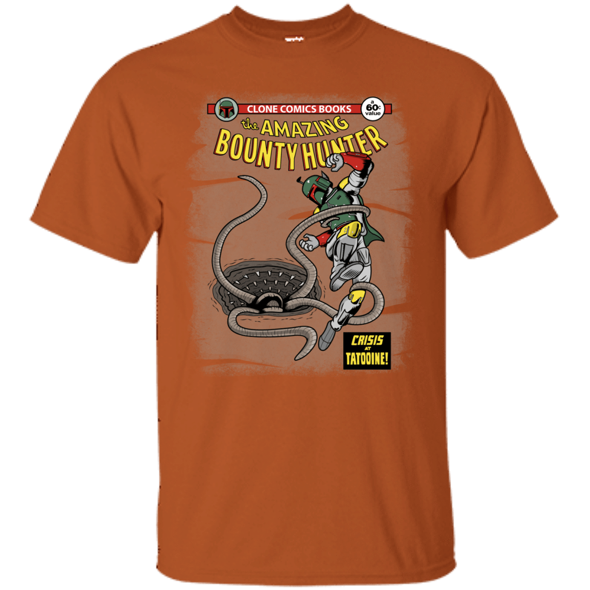 T-Shirts Texas Orange / S The Amazing Bounty Hunter T-Shirt