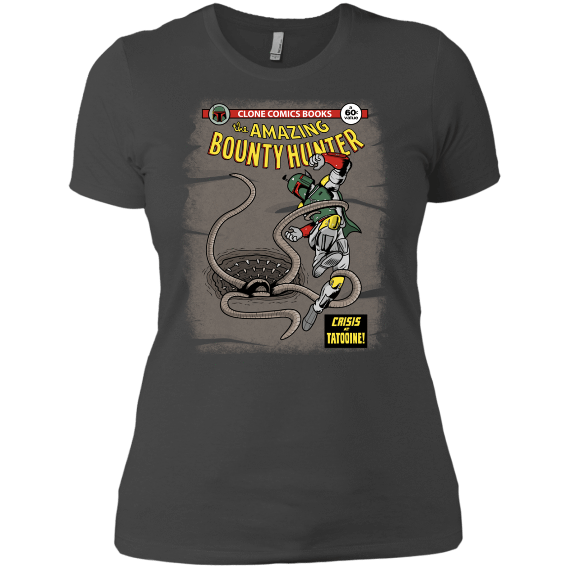 T-Shirts Heavy Metal / X-Small The Amazing Bounty Hunter Women's Premium T-Shirt