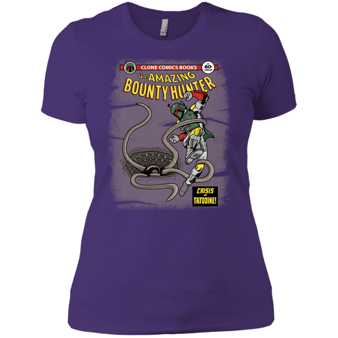 T-Shirts Purple Rush/ / X-Small The Amazing Bounty Hunter Women's Premium T-Shirt