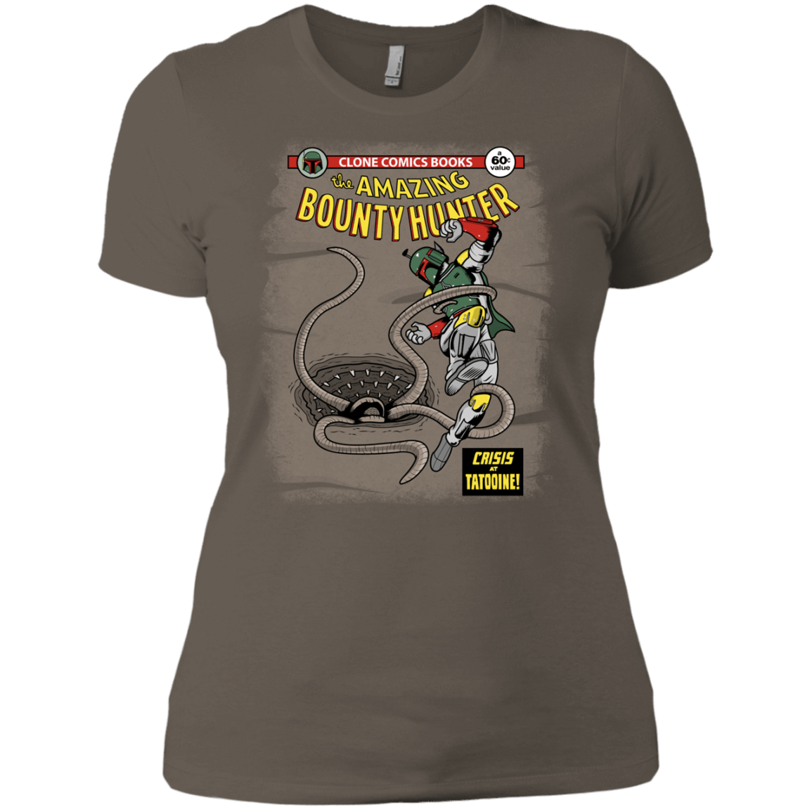 T-Shirts Warm Grey / X-Small The Amazing Bounty Hunter Women's Premium T-Shirt