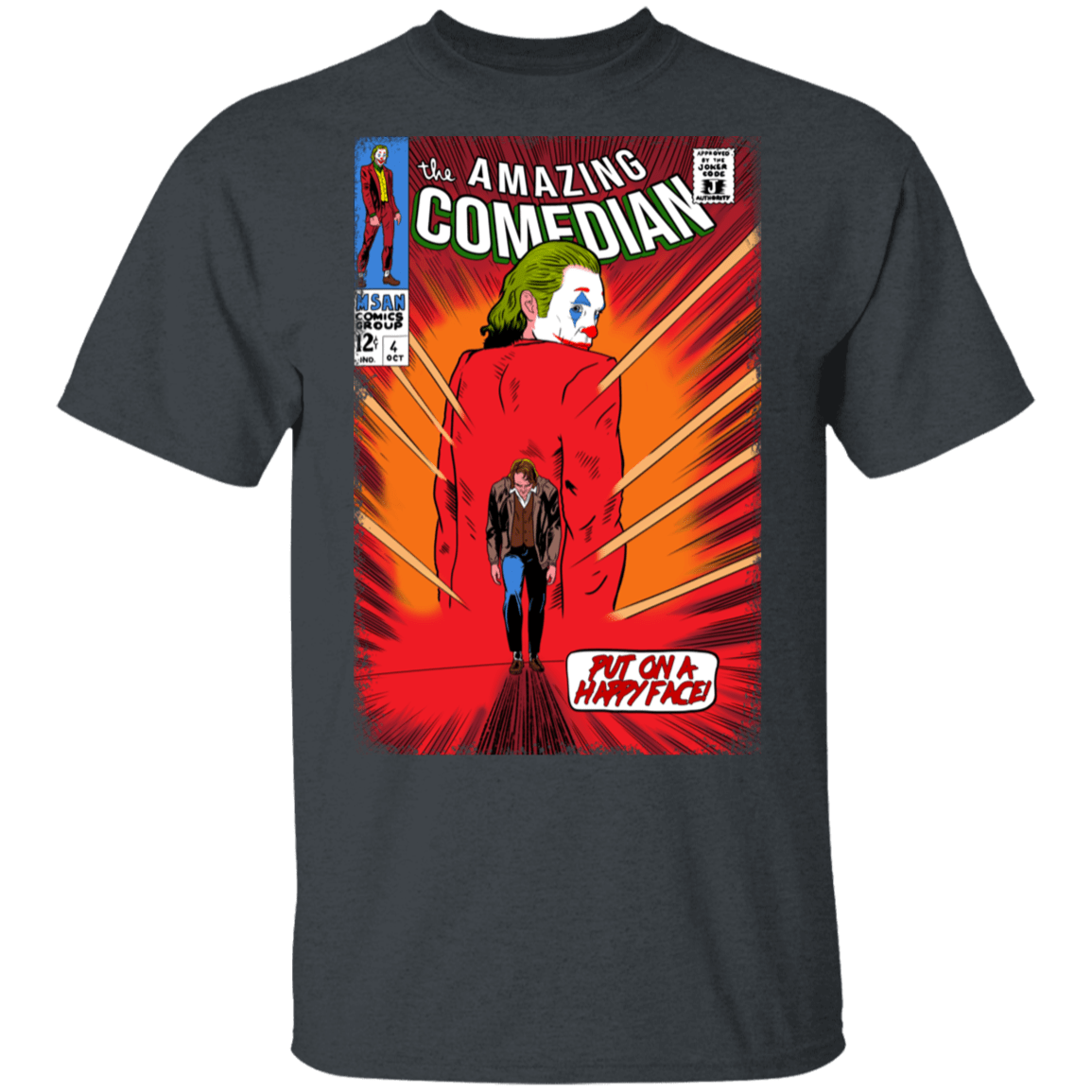 T-Shirts Dark Heather / S The Amazing Comedian T-Shirt