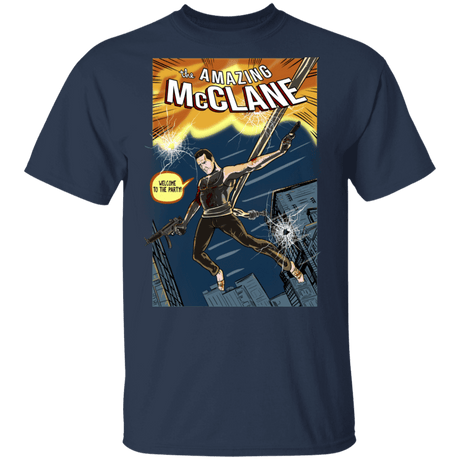 T-Shirts Navy / S The Amazing McClane T-Shirt