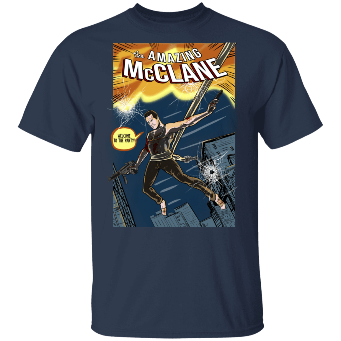 T-Shirts Navy / S The Amazing McClane T-Shirt
