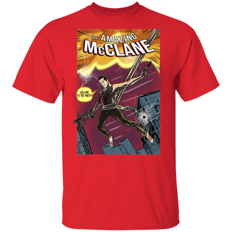 T-Shirts Red / S The Amazing McClane T-Shirt