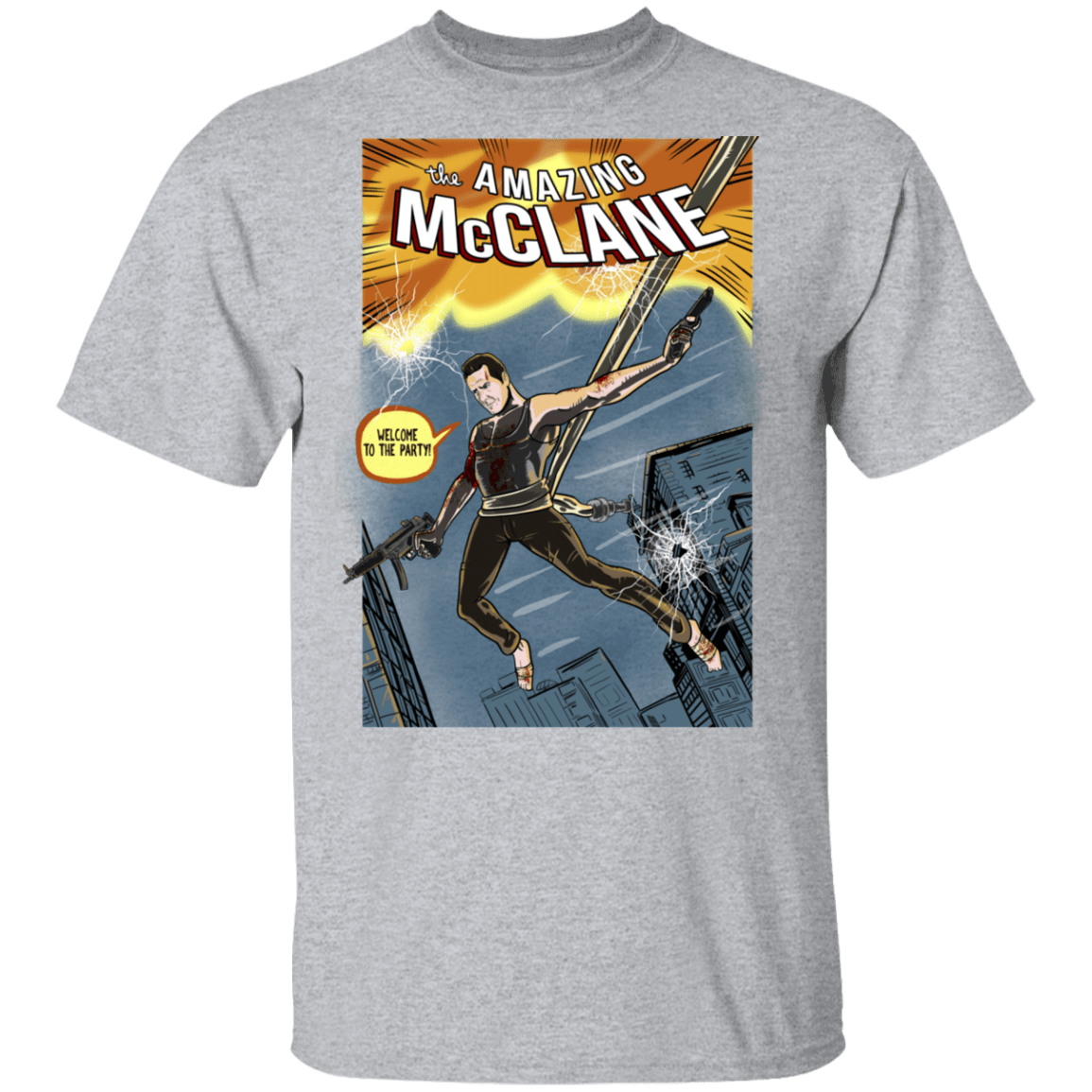 T-Shirts Sport Grey / S The Amazing McClane T-Shirt