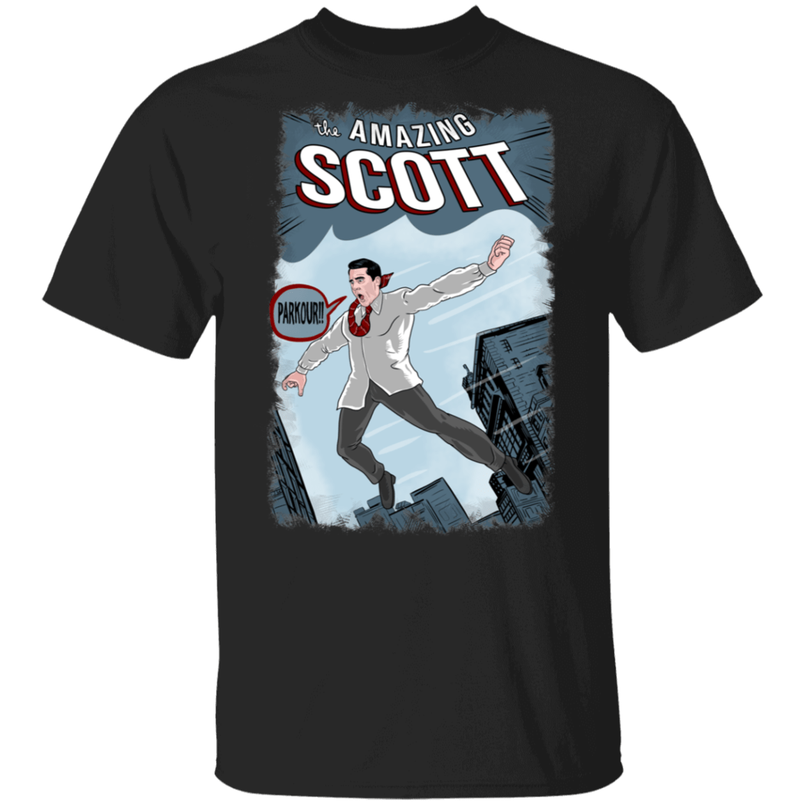 T-Shirts Black / S The Amazing Scott T-Shirt
