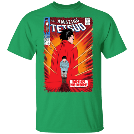 T-Shirts Irish Green / S The Amazing Tetsuo T-Shirt