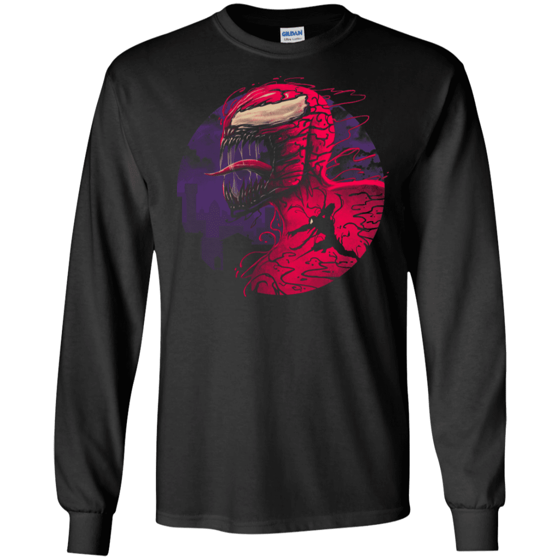 T-Shirts Black / S The Amorphous Parasite Men's Long Sleeve T-Shirt