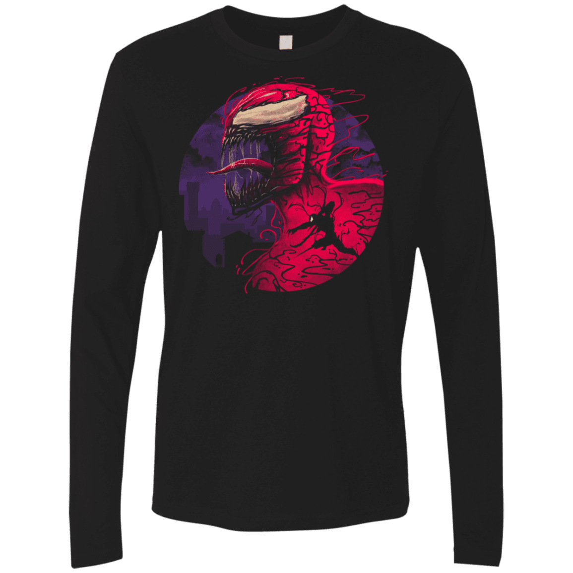 T-Shirts Black / S The Amorphous Parasite Men's Premium Long Sleeve