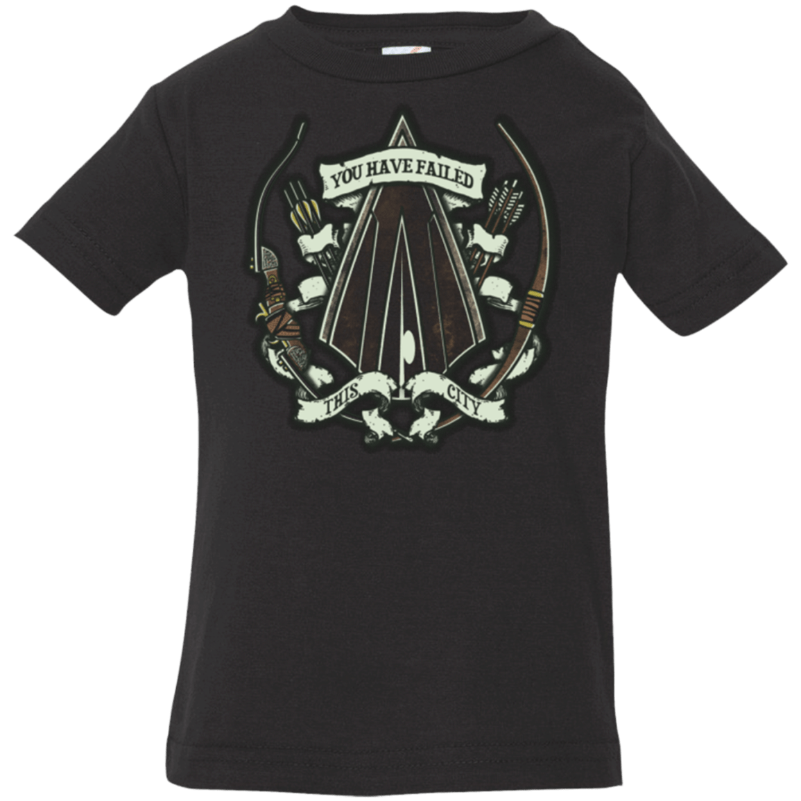 T-Shirts Black / 6 Months The Arrow Crest Infant PremiumT-Shirt
