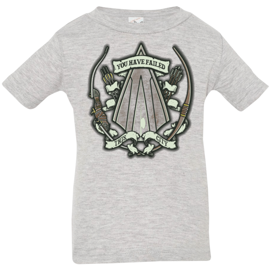 T-Shirts Heather / 6 Months The Arrow Crest Infant PremiumT-Shirt