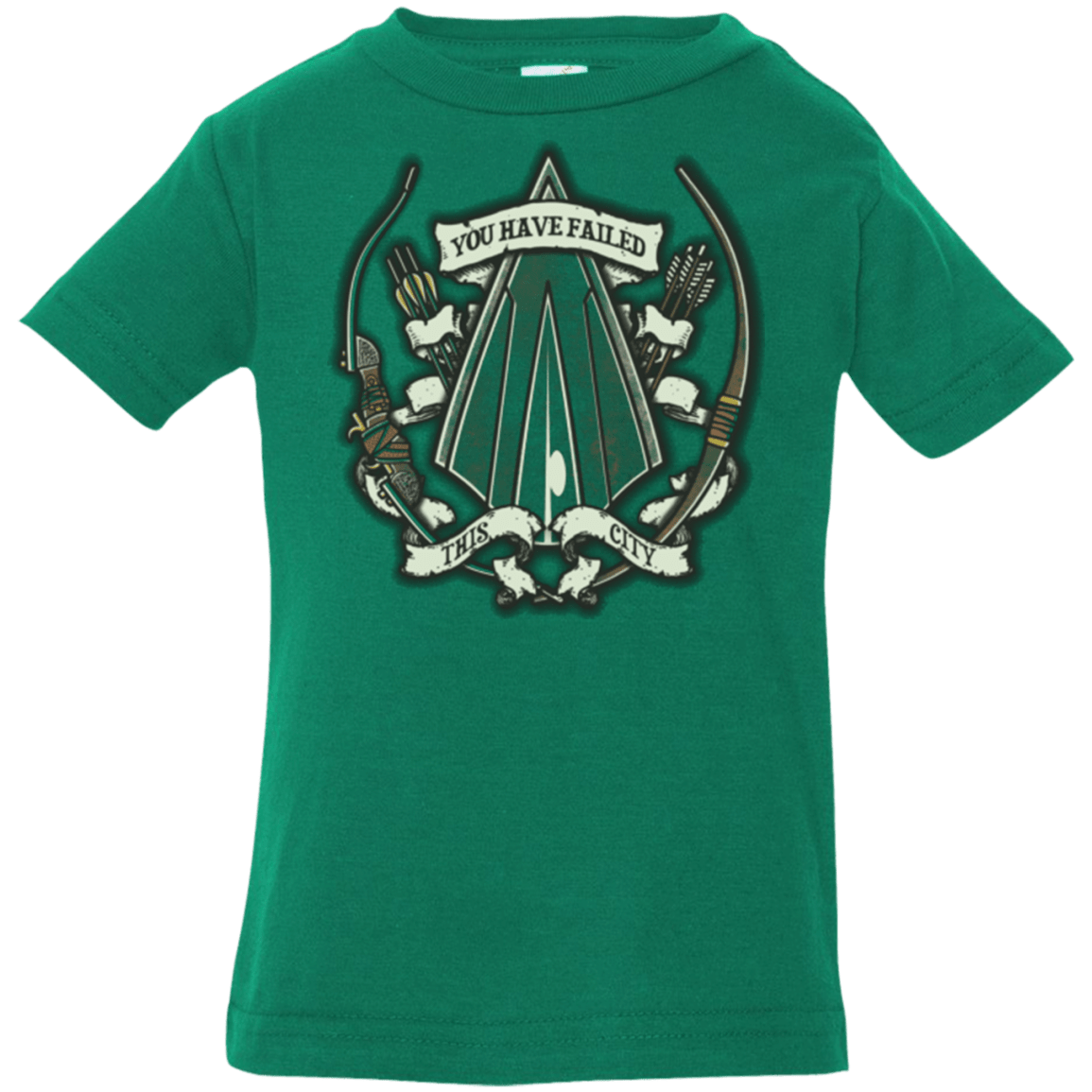 T-Shirts Kelly / 6 Months The Arrow Crest Infant PremiumT-Shirt