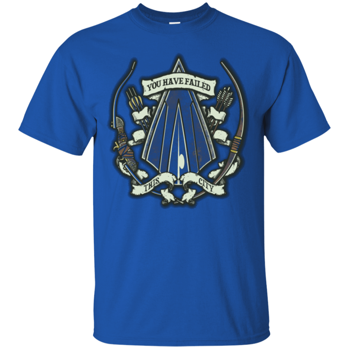 T-Shirts Royal / Small The Arrow Crest T-Shirt