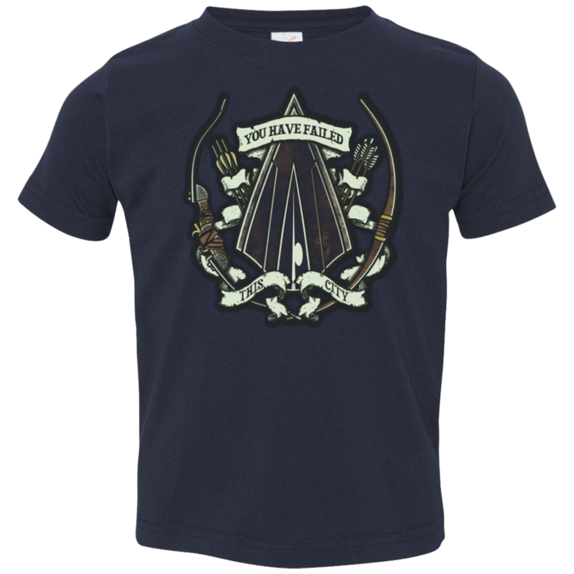 T-Shirts Navy / 2T The Arrow Crest Toddler Premium T-Shirt