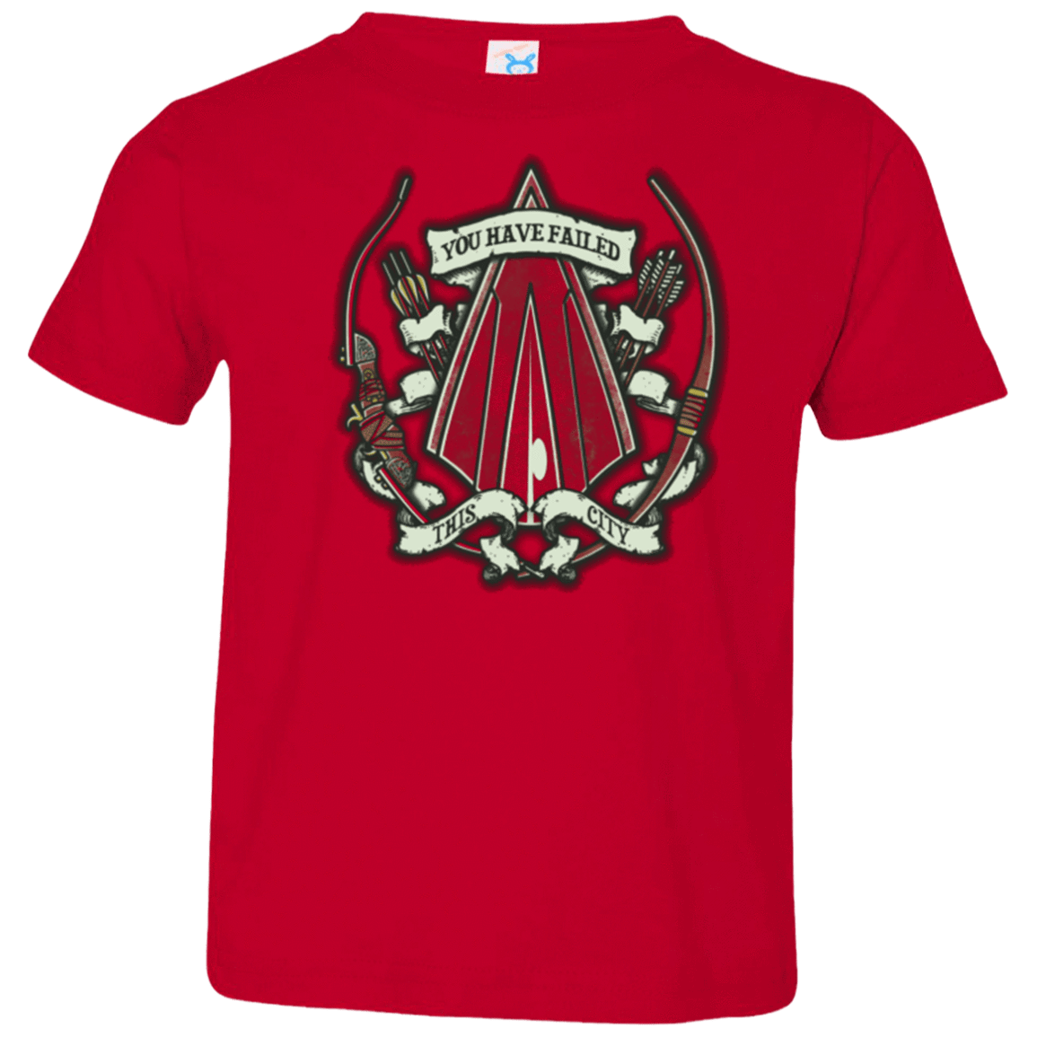 T-Shirts Red / 2T The Arrow Crest Toddler Premium T-Shirt