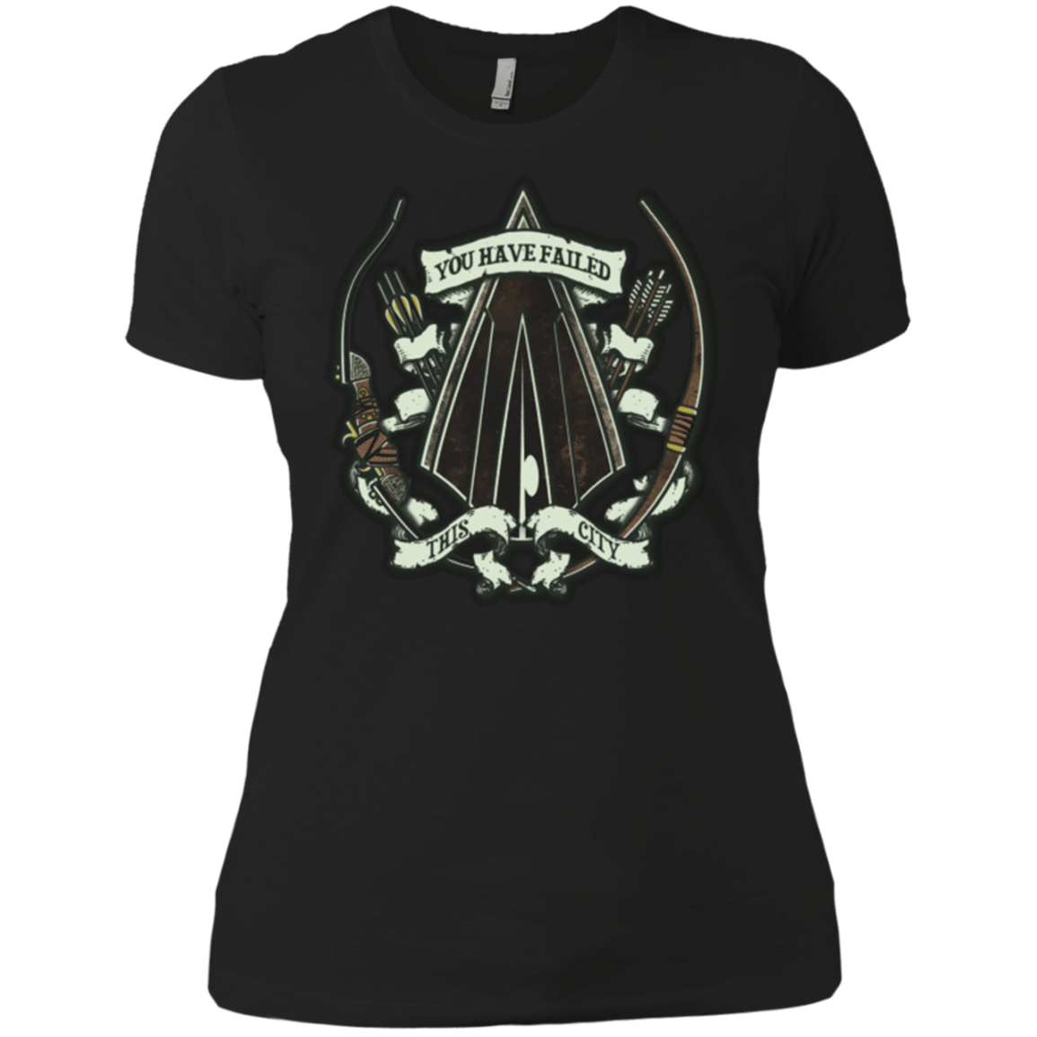 T-Shirts Black / X-Small The Arrow Crest Women's Premium T-Shirt