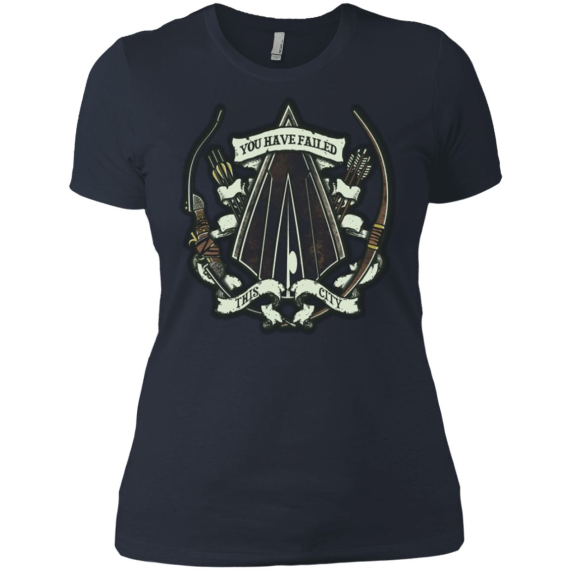 T-Shirts Indigo / X-Small The Arrow Crest Women's Premium T-Shirt