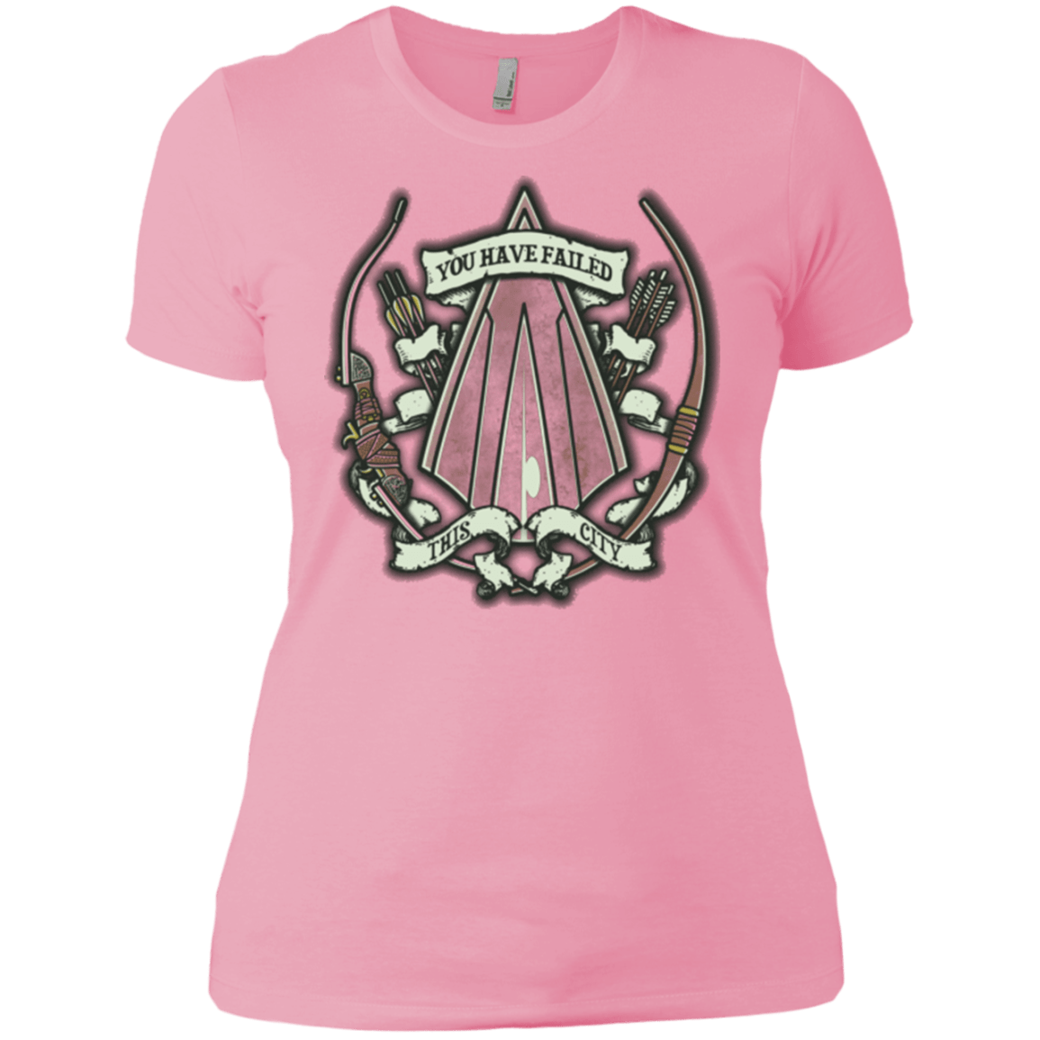 T-Shirts Light Pink / X-Small The Arrow Crest Women's Premium T-Shirt