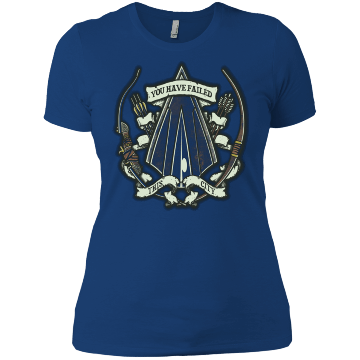 T-Shirts Royal / X-Small The Arrow Crest Women's Premium T-Shirt