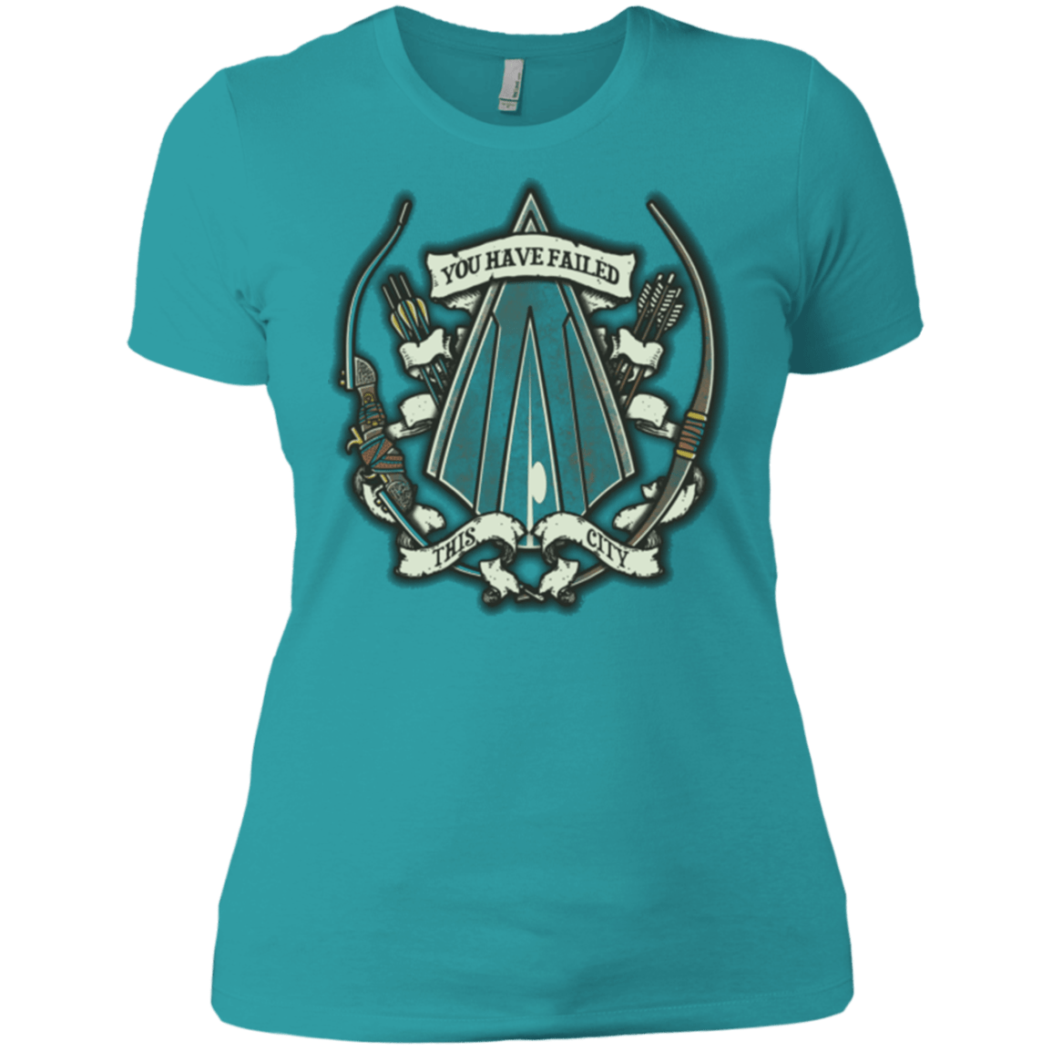 T-Shirts Tahiti Blue / X-Small The Arrow Crest Women's Premium T-Shirt