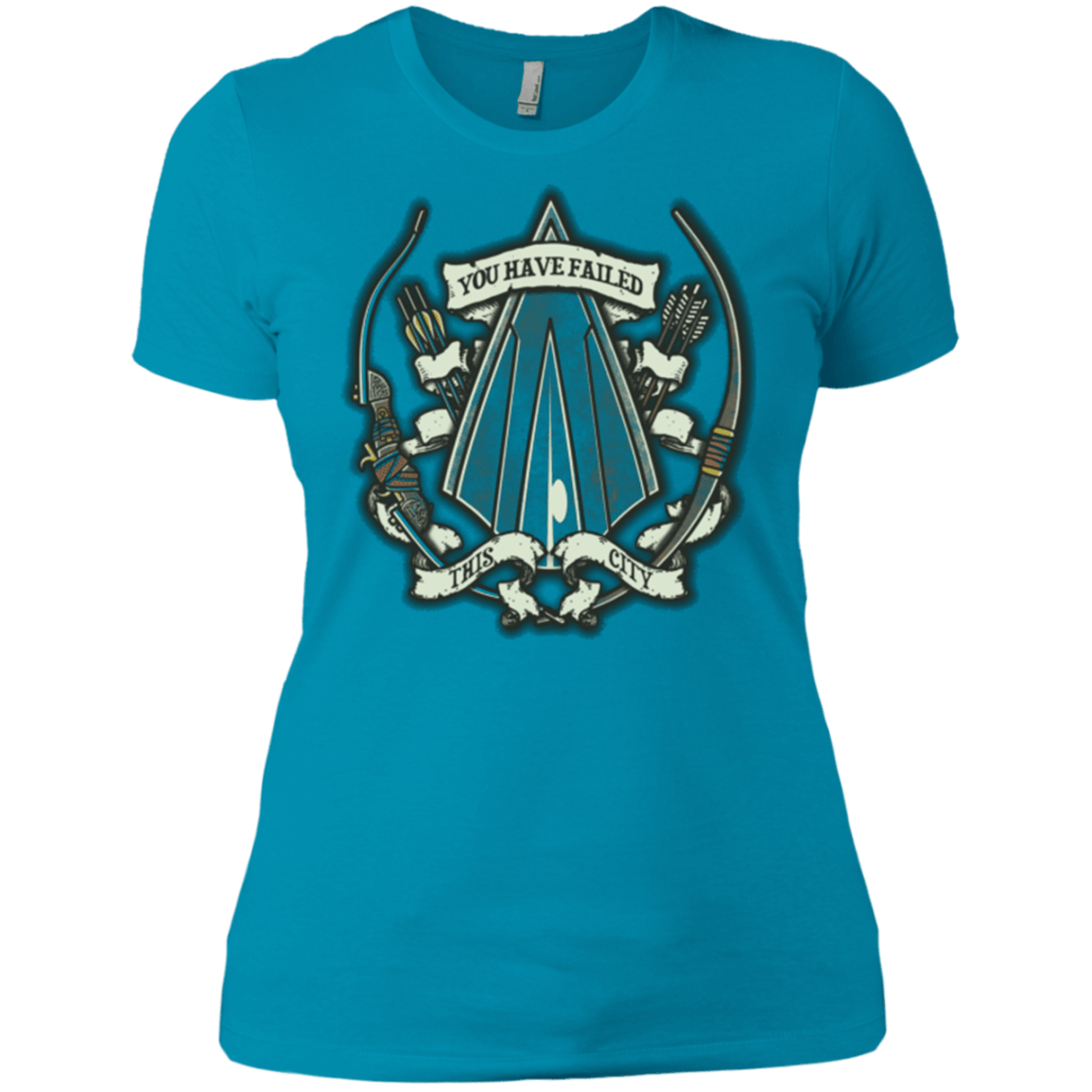 T-Shirts Turquoise / X-Small The Arrow Crest Women's Premium T-Shirt