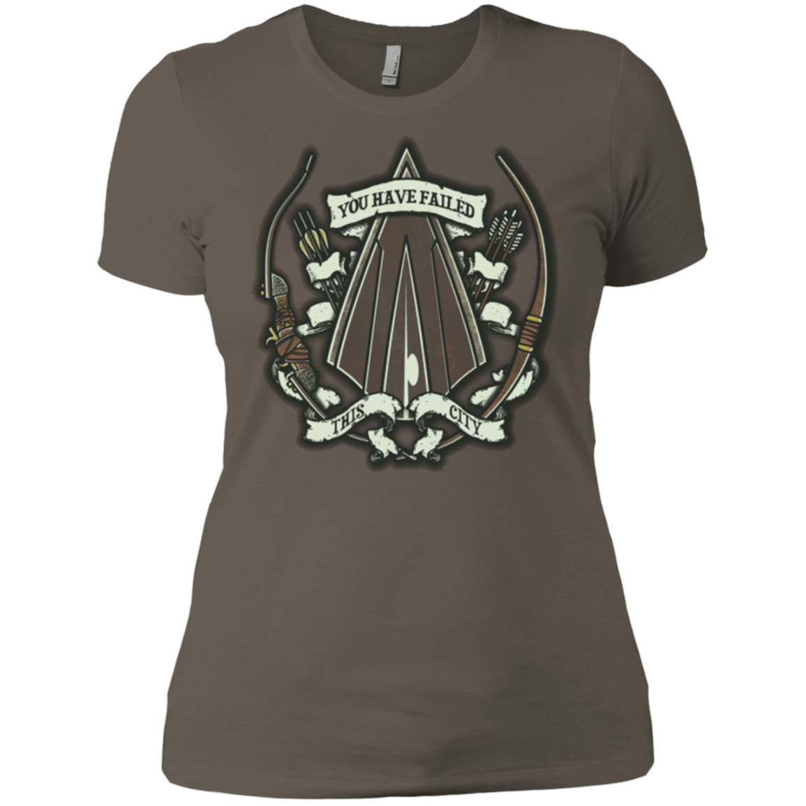 T-Shirts Warm Grey / X-Small The Arrow Crest Women's Premium T-Shirt