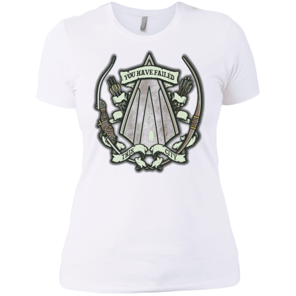 T-Shirts White / X-Small The Arrow Crest Women's Premium T-Shirt