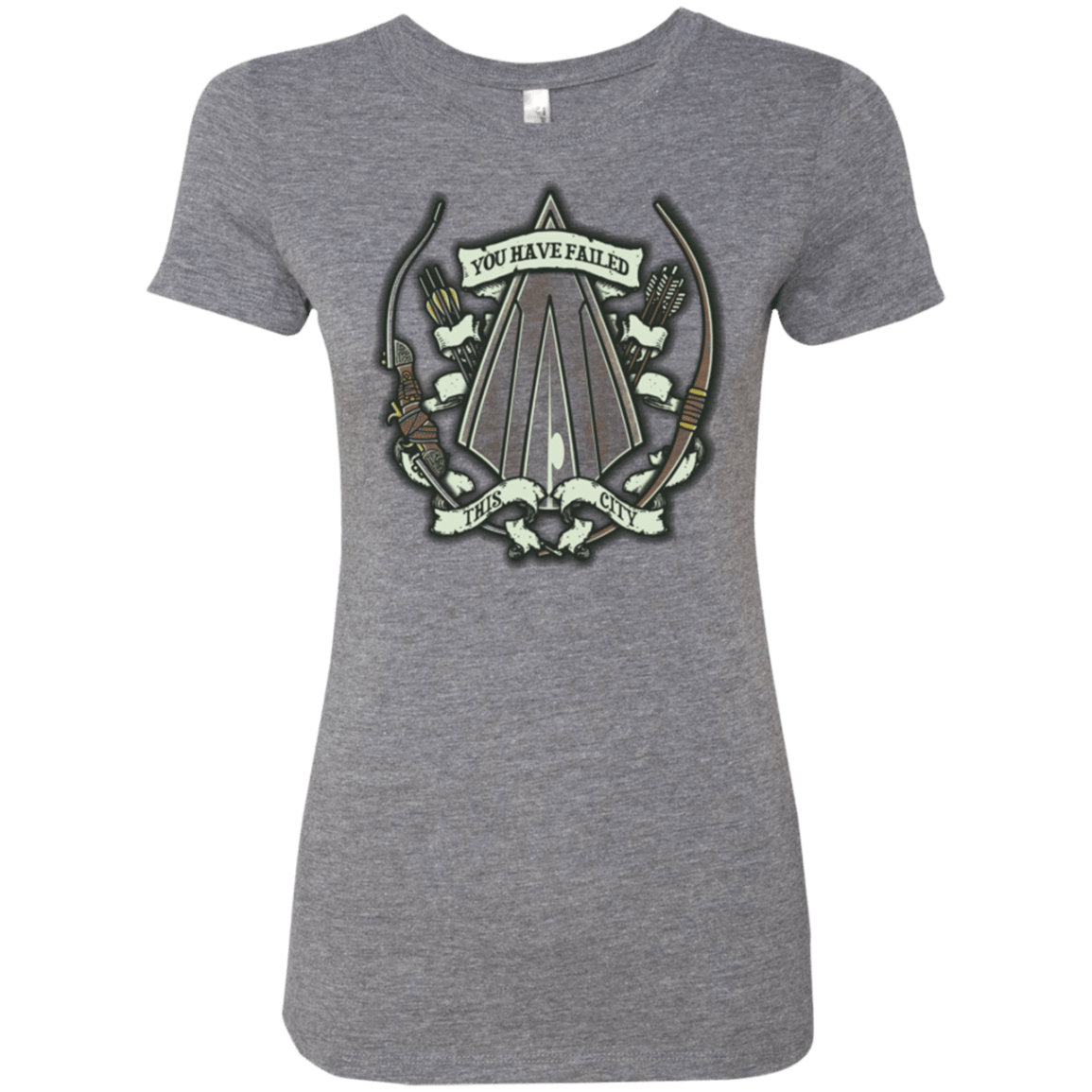 T-Shirts Premium Heather / Small The Arrow Crest Women's Triblend T-Shirt