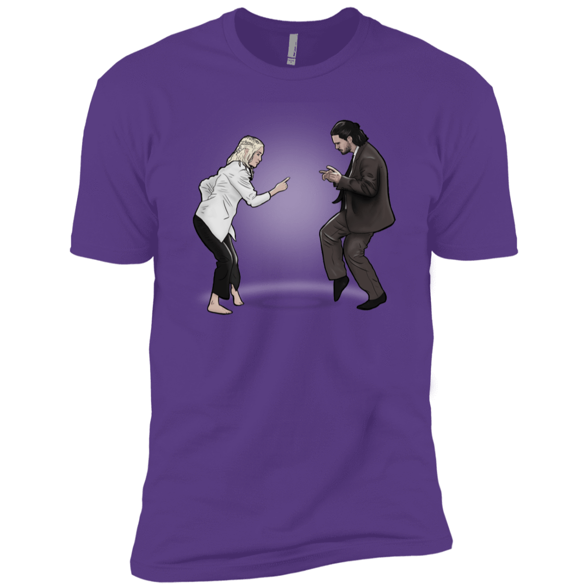 T-Shirts Purple Rush / YXS The Ballad of Jon and Dany Boys Premium T-Shirt