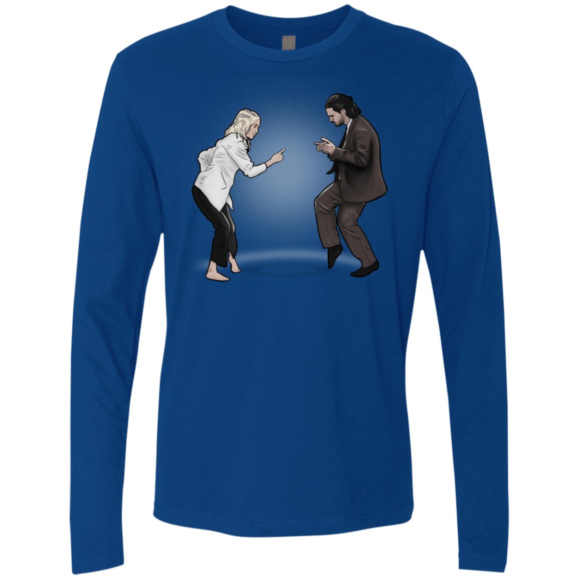T-Shirts Royal / S The Ballad of Jon and Dany Men's Premium Long Sleeve