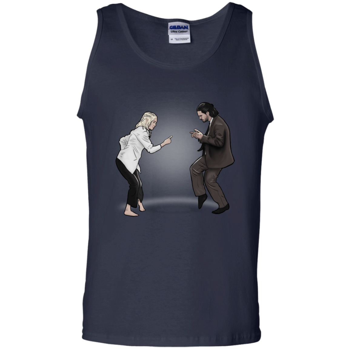 T-Shirts Navy / S The Ballad of Jon and Dany Men's Tank Top