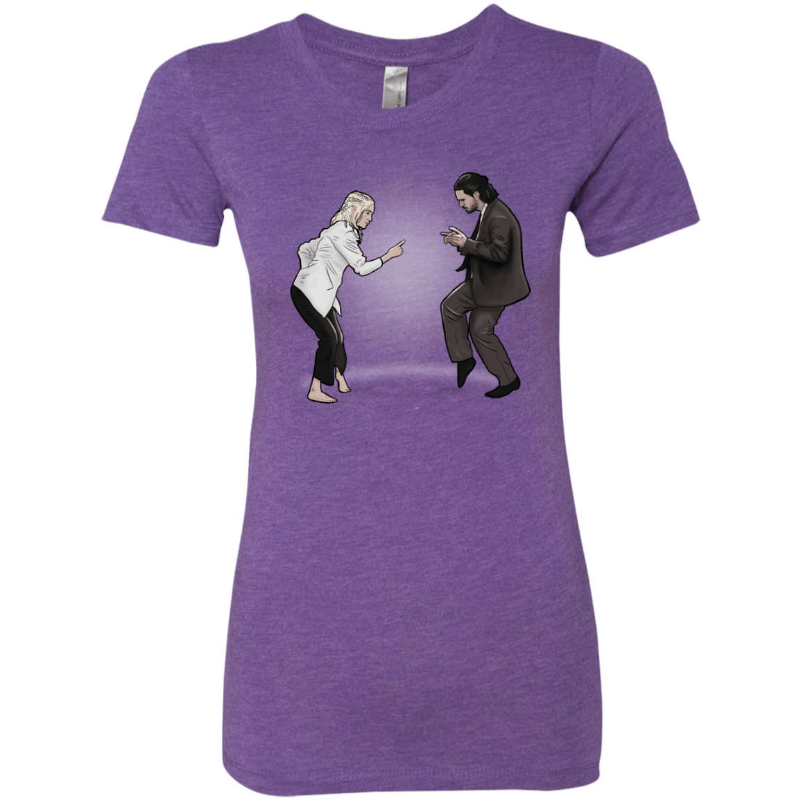 T-Shirts Purple Rush / S The Ballad of Jon and Dany Women's Triblend T-Shirt