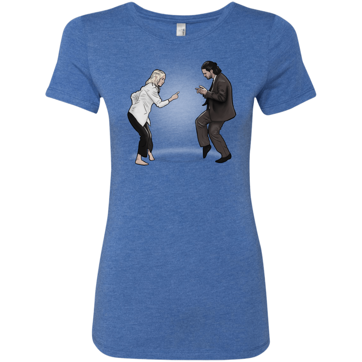 T-Shirts Vintage Royal / S The Ballad of Jon and Dany Women's Triblend T-Shirt