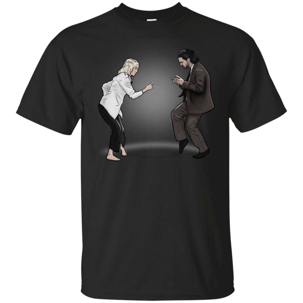 T-Shirts Black / YXS The Ballad of Jon and Dany Youth T-Shirt