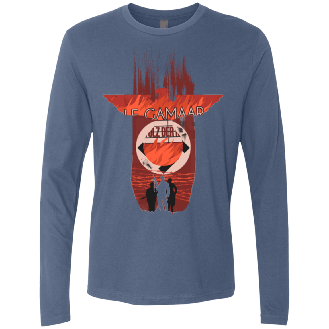 T-Shirts Indigo / Small The Basterds Men's Premium Long Sleeve