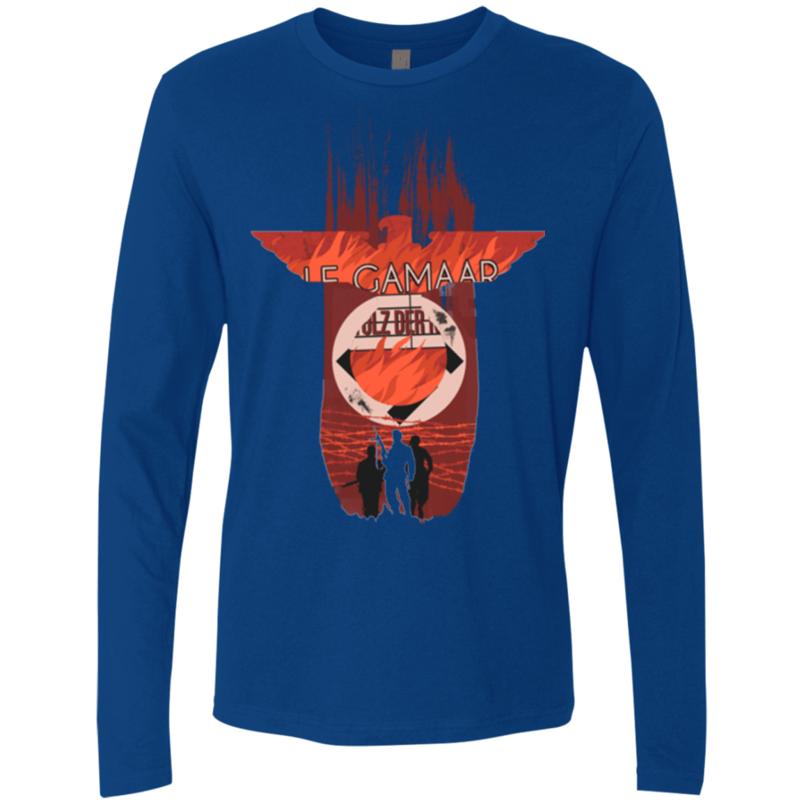T-Shirts Royal / Small The Basterds Men's Premium Long Sleeve