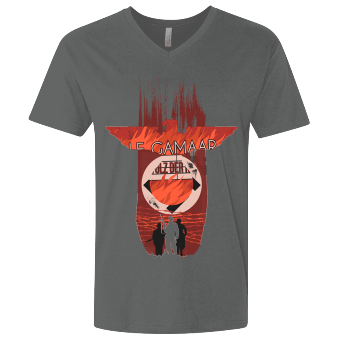 T-Shirts Heavy Metal / X-Small The Basterds Men's Premium V-Neck