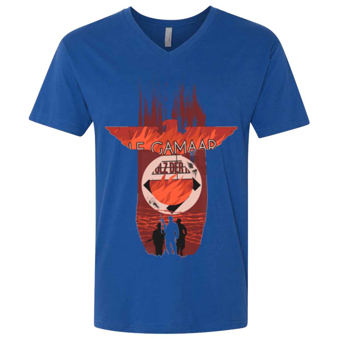 T-Shirts Royal / X-Small The Basterds Men's Premium V-Neck