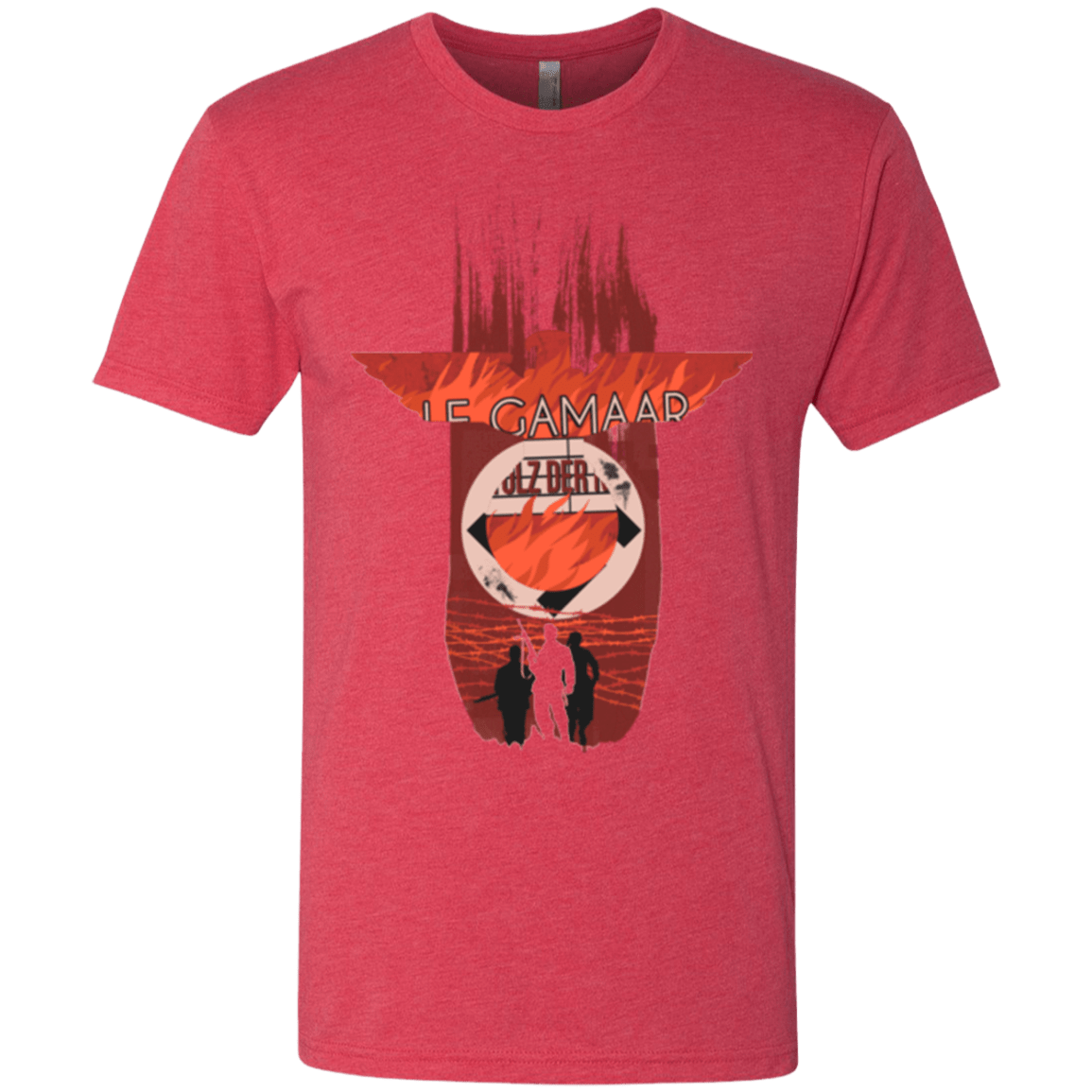 T-Shirts Vintage Red / Small The Basterds Men's Triblend T-Shirt