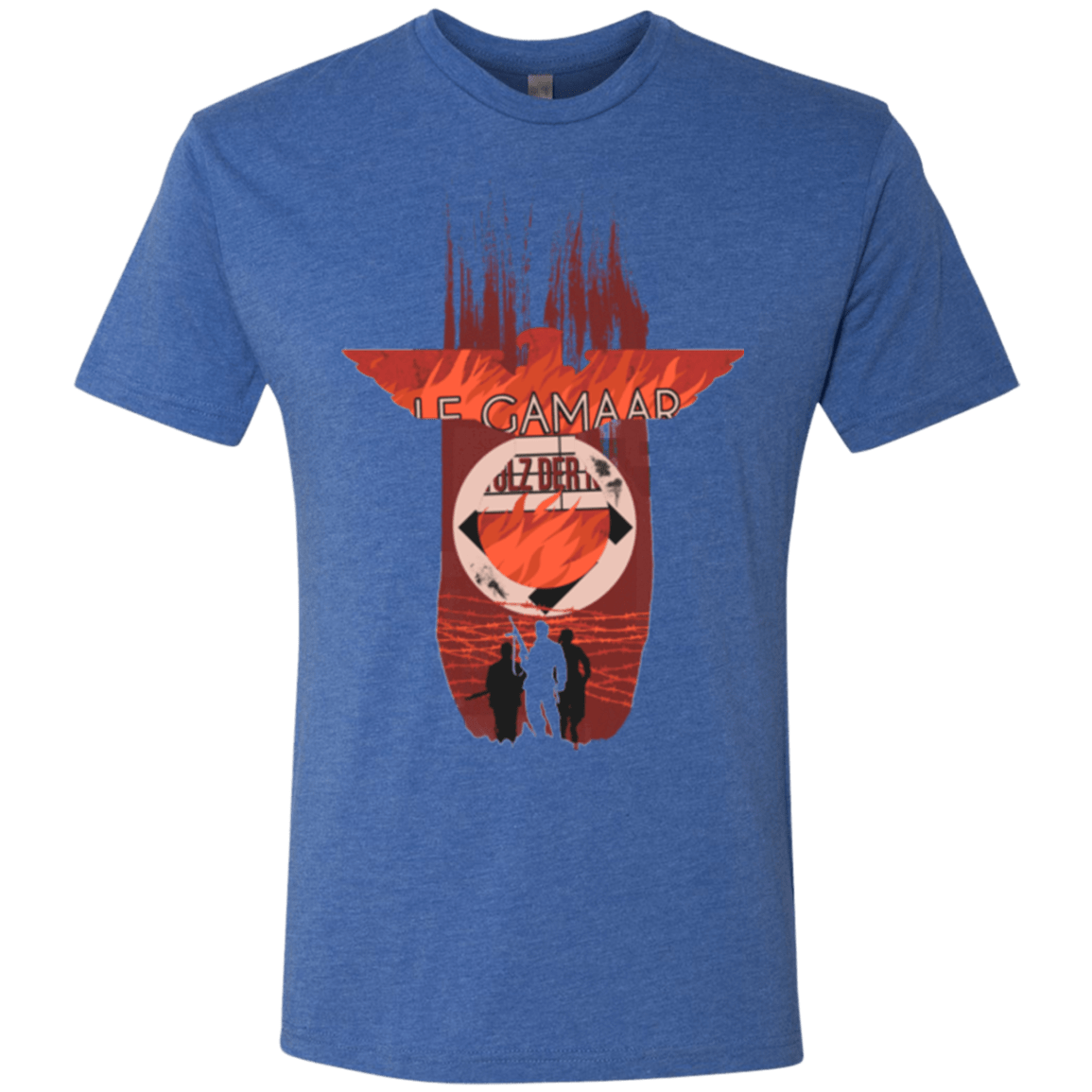 T-Shirts Vintage Royal / Small The Basterds Men's Triblend T-Shirt